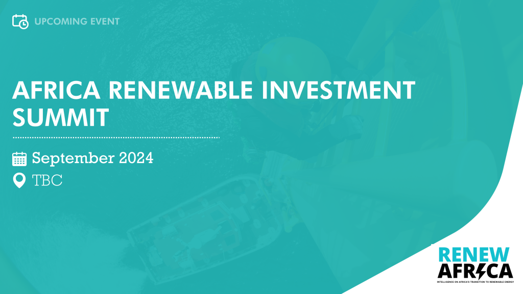 Africa Renewable Investment Summit Solaris Green Energy